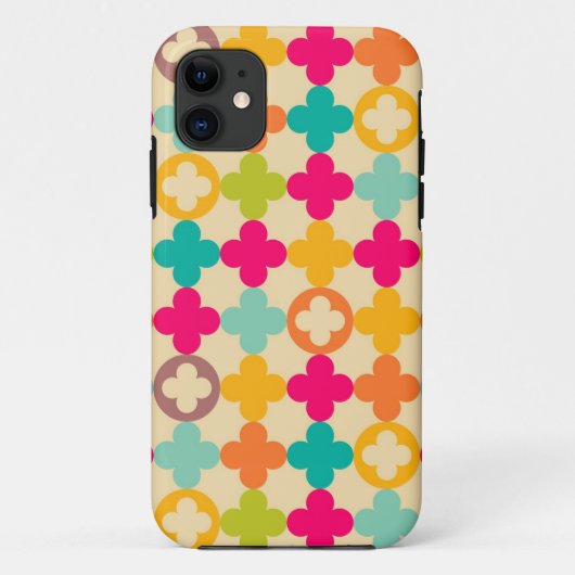 Antiek middeleeuws rozetpatroon Case-Mate iPhone case (Achterkant)