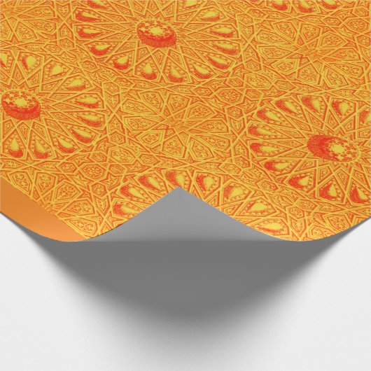 antiek Midden-Oostenmotief Cadeaupapier (Hoek)