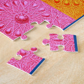 antiek Midden-Oostenmotief Legpuzzel (Zijkant)
