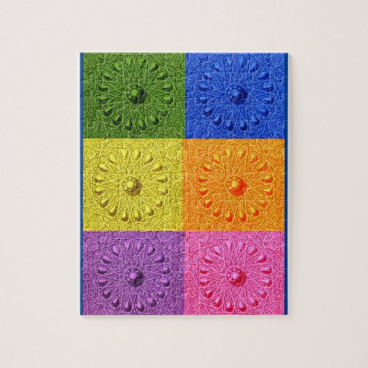 antiek Midden-Oostenmotief Legpuzzel (Verticaal)