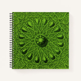 antiek Midden-Oostenmotief Notitieboek