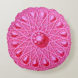 antiek Midden-Oostenmotief Rond Kussen