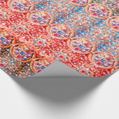 ANTIEK MINIATURE JEWELS, GEMSTONES, PEARLS, ANGELS CADEAUPAPIER (Hoek)