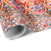 ANTIEK MINIATURE JEWELS, GEMSTONES, PEARLS, ANGELS CADEAUPAPIER (Rol Hoek)