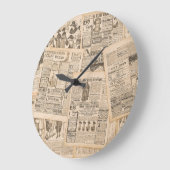 Antiek Mode: krant Adverteren pagina's Grote Klok (Hoek)