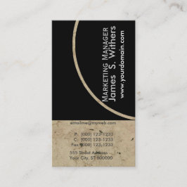 Antiek, moderne marmer-Design in nood Visitekaartje