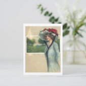  Antiek Modes Briefkaart (Staand voorkant)