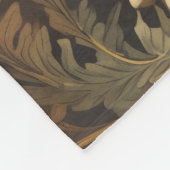 Antiek moeders en madeliefjes fleece deken (Hoek)