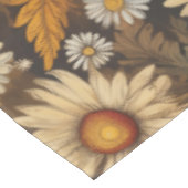 Antiek moeders en madeliefjes tafelkleed (Gekanteld)