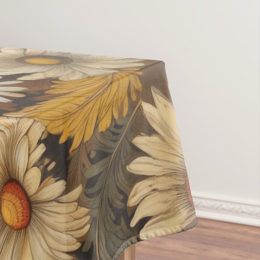 Antiek moeders en madeliefjes tafelkleed (Voorbeeld)