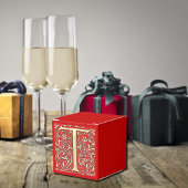 antiek monogram - letter T Bedankdoosjes