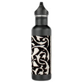 Antiek Monogram R Art Nouveau Waterfles (Rechts)