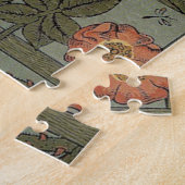 Antiek Morris Traliebehang Legpuzzel (Zijkant)