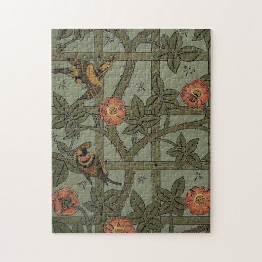 Antiek Morris Traliebehang Legpuzzel (Verticaal)