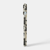 Antiek mot & vlinder collage iPhone 15 case (Linkerkant)