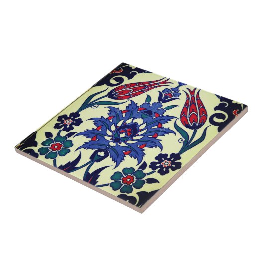 Antiek Mozaïek Tegeltje (Zijkant)