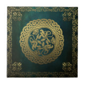 Antiek Mozaïek Tegeltje (Voorkant)