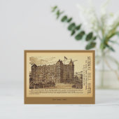 Antiek Murray Hill Hotel en New York City Briefkaart (Staand voorkant)