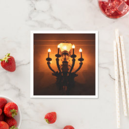 Antiek muur servet