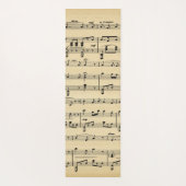 Antiek muziek- en theatermaskers yogamat (Achterkant)