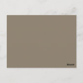 Antiek muziek met roze gele goudbloem Hartelijk da Briefkaart (Achterkant)