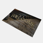 Antiek muziekopnames deurmat (Schuin)