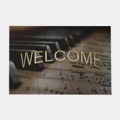 Antiek muziekopnames deurmat (Voorkant)