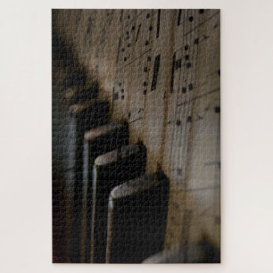 Antiek muziekopnames legpuzzel