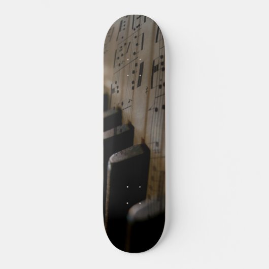 Antiek muziekopnames persoonlijk skateboard (Voorkant)