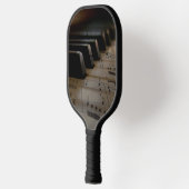Antiek muziekopnames pickleball paddle (Links)