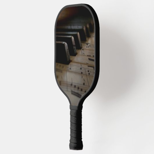 Antiek muziekopnames pickleball paddle (Links)