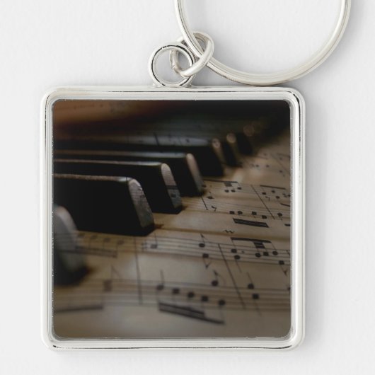 Antiek muziekopnames sleutelhanger (Voorkant)