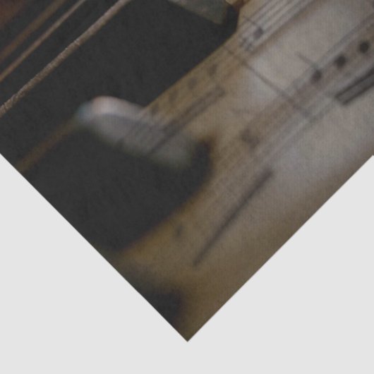 Antiek muziekopnames tissuepapier (Detail)