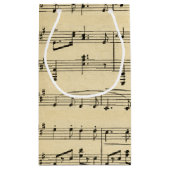 Antiek muziekthema klein cadeauzakje (Achterkant)