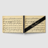 Antiek muziekweddenschap gastenboek (Volledig)