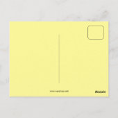 antiek muzikale opera Patience Briefkaart (Achterkant)