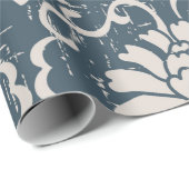 Antiek, naadloze bodemspira met achtergrondverlich cadeaupapier (Rol Hoek)