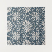 Antiek, naadloze bodemspira met achtergrondverlich wandkleed (Voorkant (horizontaal))