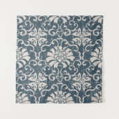 Antiek, naadloze bodemspira met achtergrondverlich wandkleed (Voorkant)