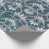 Antiek naadloze retroflector versleten achtergrond cadeaupapier (Hoek)