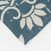 Antiek naadloze retroflector versleten achtergrond fleece deken (Hoek)