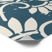 Antiek naadloze retroflector versleten achtergrond poster (Hoek)