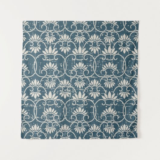 Antiek naadloze retroflector versleten achtergrond wandkleed (Voorkant)