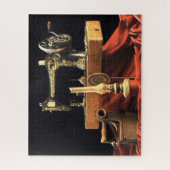 Antiek naaimachine Legpuzzel (Verticaal)