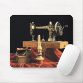 Antiek naaimachine Muismat (Met muis)
