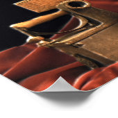  Antiek naaimachine Poster (Hoek)