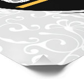 Antiek naaimachine TOEVOEGDE NAAM Naadspanning Perfect Poster (Hoek)