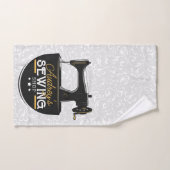 Antiek naaimachine TOEVOEGDE NAAM Zeemacht Bad Handdoek (Handdoek)