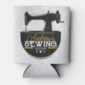 Antiek naaimachine TOEVOEGDE NAAM Zeemacht Blikjeskoeler (Voorkant)