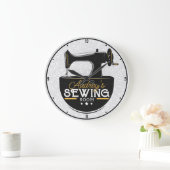 Antiek naaimachine TOEVOEGDE NAAM Zeemacht Grote Klok (Huis)